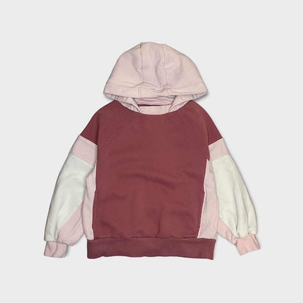 Next 2 Tone Color Block Pink Sweatshirt
